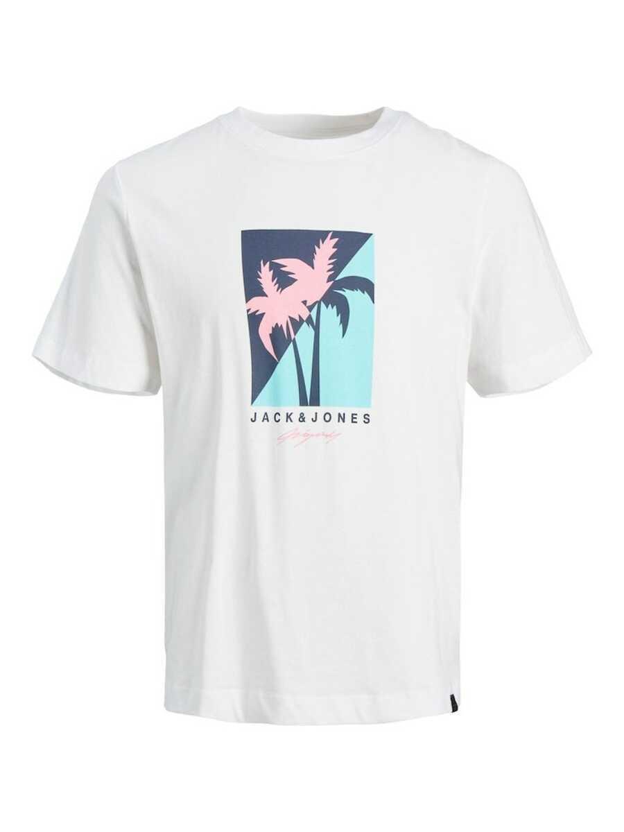 Jack&Jones Jortulum Logo Tee Ss Crew Neck Ln Erkek T-Shirt 12234214