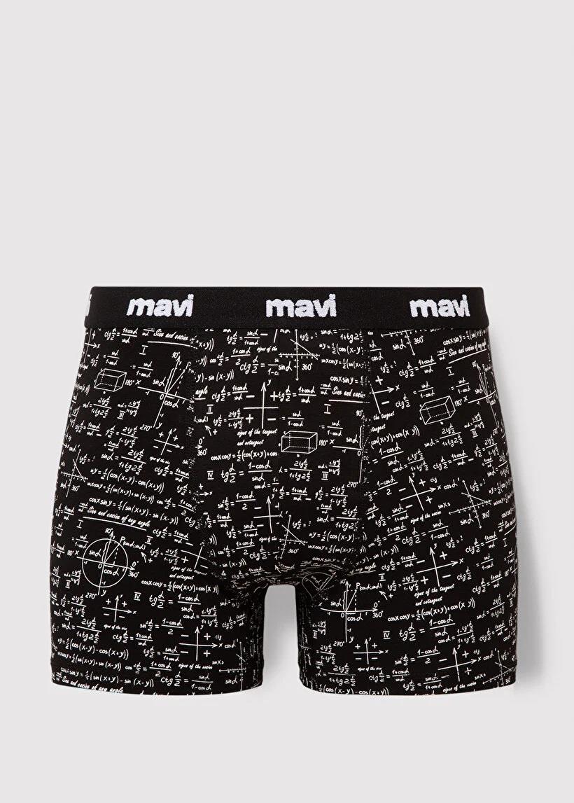 Mavi  Boxer Siyah 0910049-85857