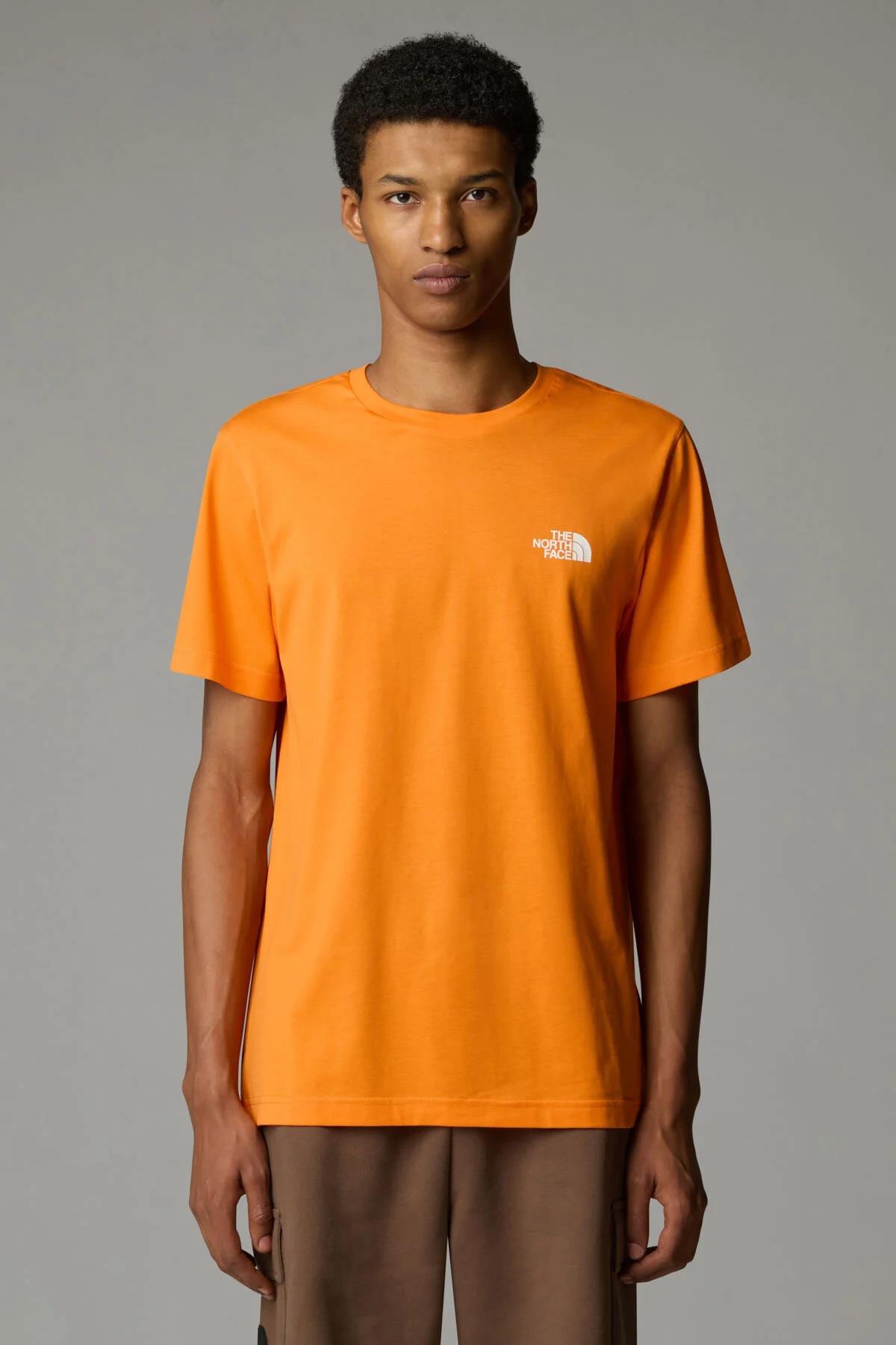 The North Face M Ss Sımple Dome Tee Erkek T-Shirt NF0A87NG6HI1