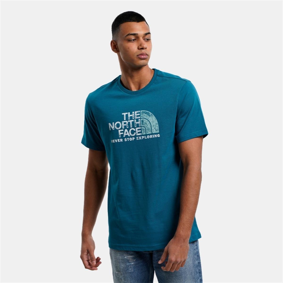 The Nort Face M S/S Rust 2 Tee Erkek T-Shirt NF0A4M68P6C1