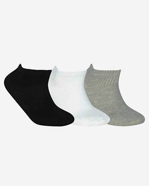 Skechers U Nopad Mid Cut 3 Pack Çorap S192139-900