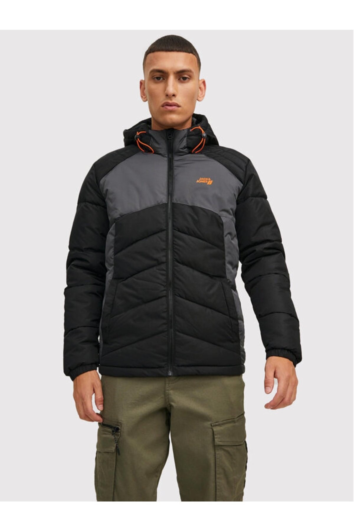 Jack&Jones Jcoblock Puffer Erkek Mont 12215950