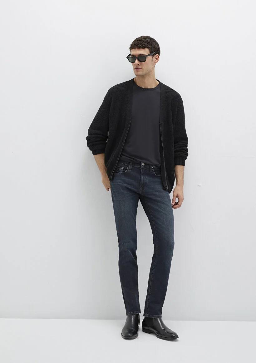 Mavi Jake Mossy Shaded Lux Black Erkek Jean 0042287868