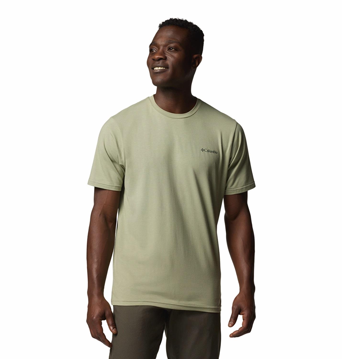 Columbia Men'S Sun Trek Short Sleeve Tee Kısa Kollu Teknik Erkek T-Shirt AO0805_348
