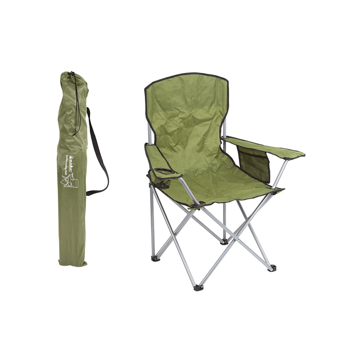 Summit Ashby Chair Hafif & Çantalı Kamp Sandalyesi Green - 633106