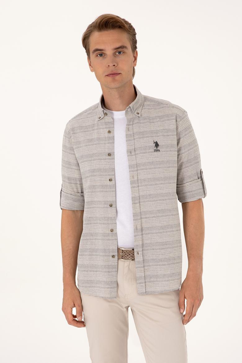 U.S. Polo Assn. Erkek Dokuma Gömlek 2105401