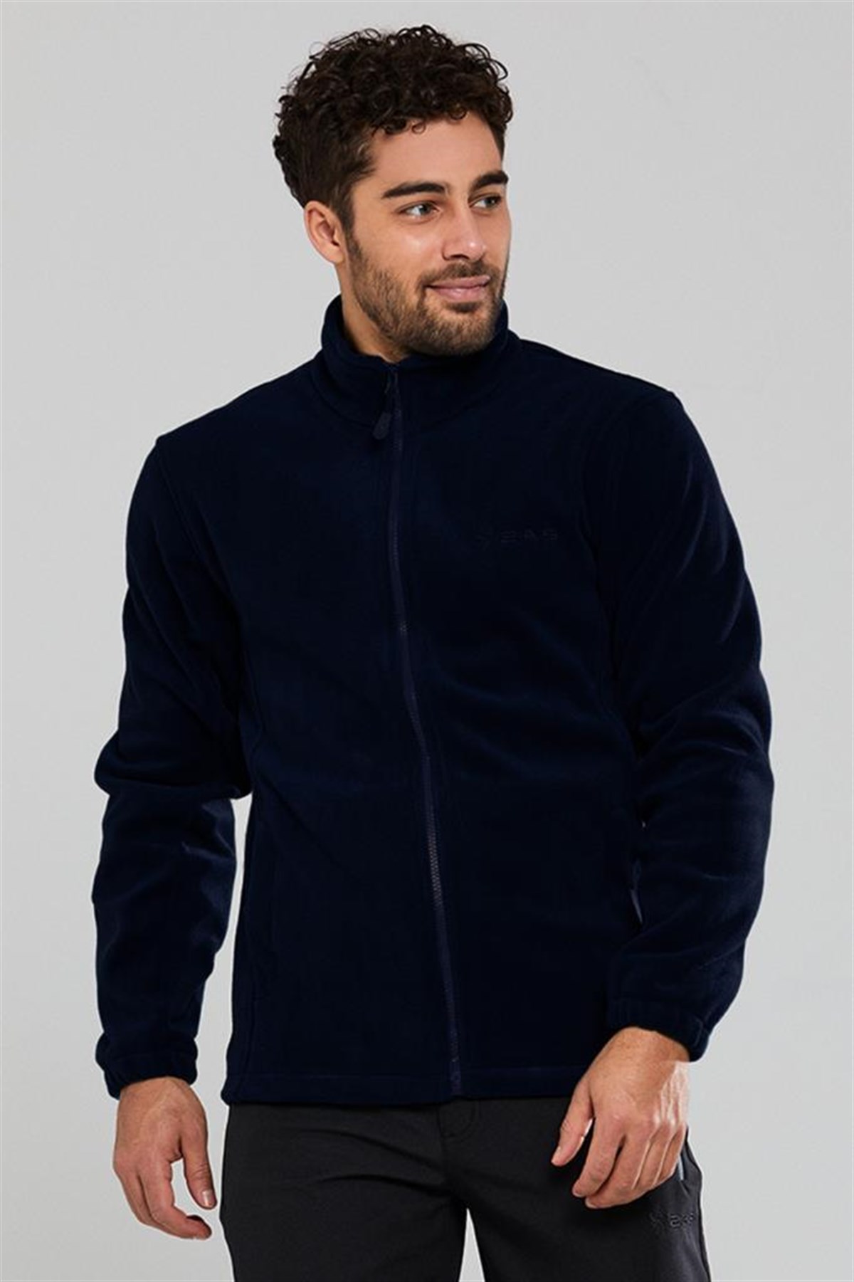 2as Salmon II.Tam Fermuarlı Polar Sweatshirt Erkek -  2ASSALMNII