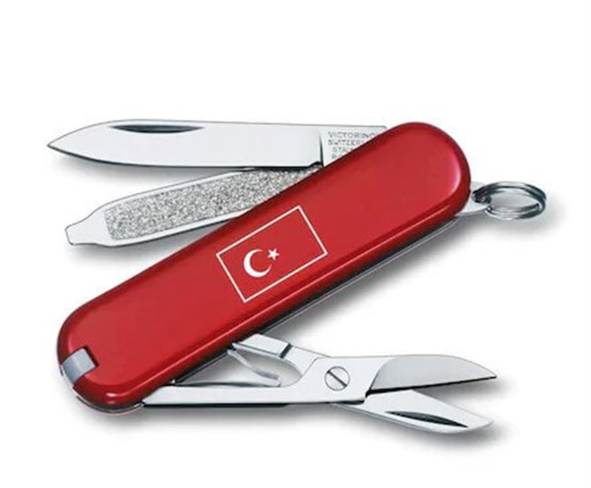 Victorinox 0.6223.01TR Classic Türk Bayraklı Çakı