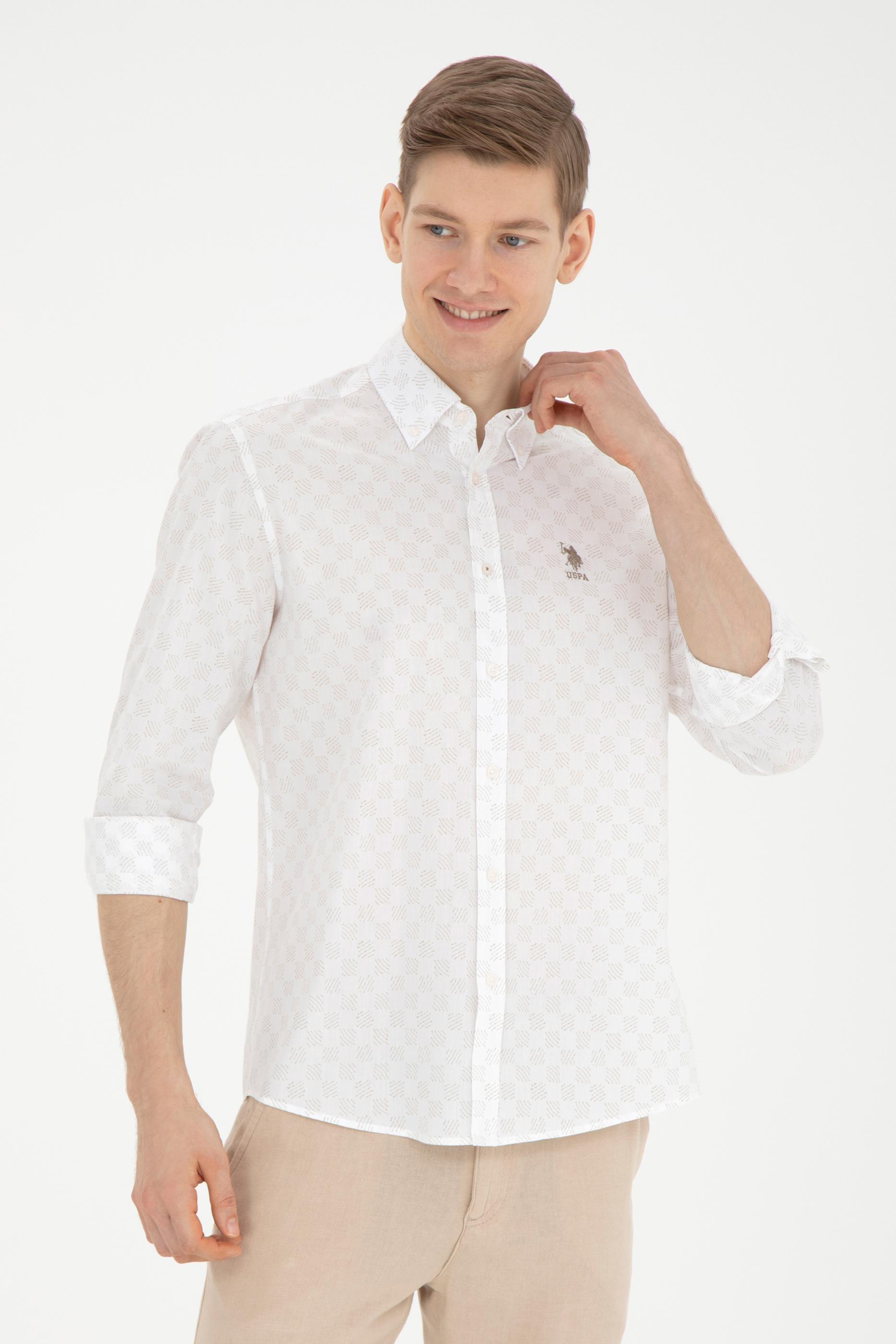 U.S. Polo Assn. Erkek Dokuma Gömlek