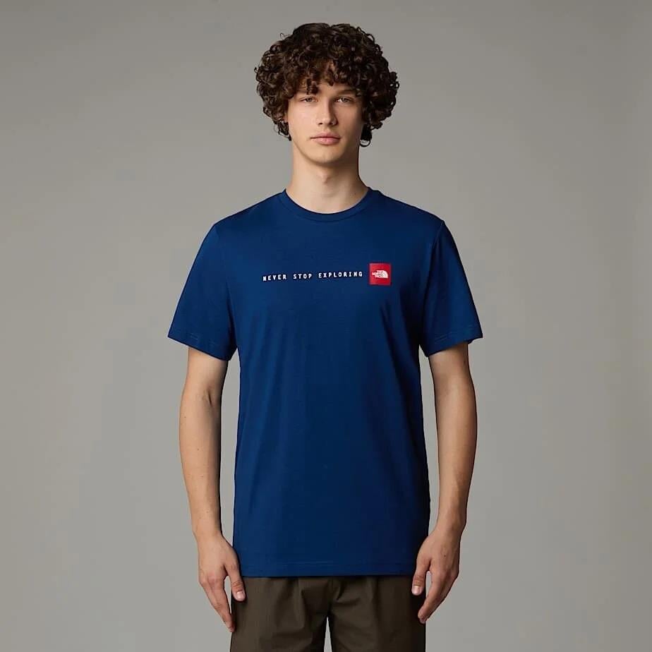 The North Face M Ss Never Stop Explorıng Tee Erkek T-Shirt NF0A87NSD1R1