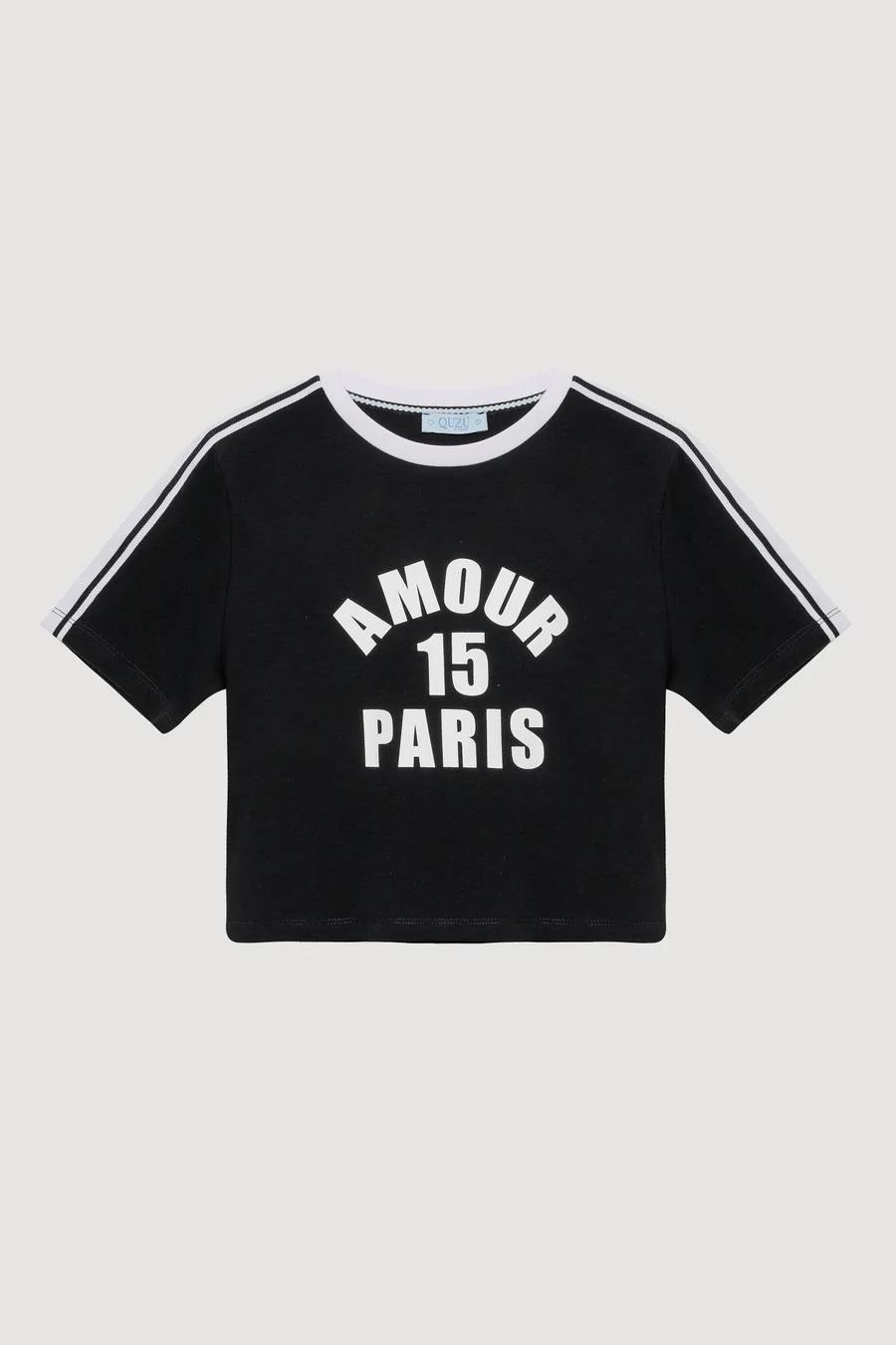 Quzu Baskı Detaylı T-shırt 25YTSH00509