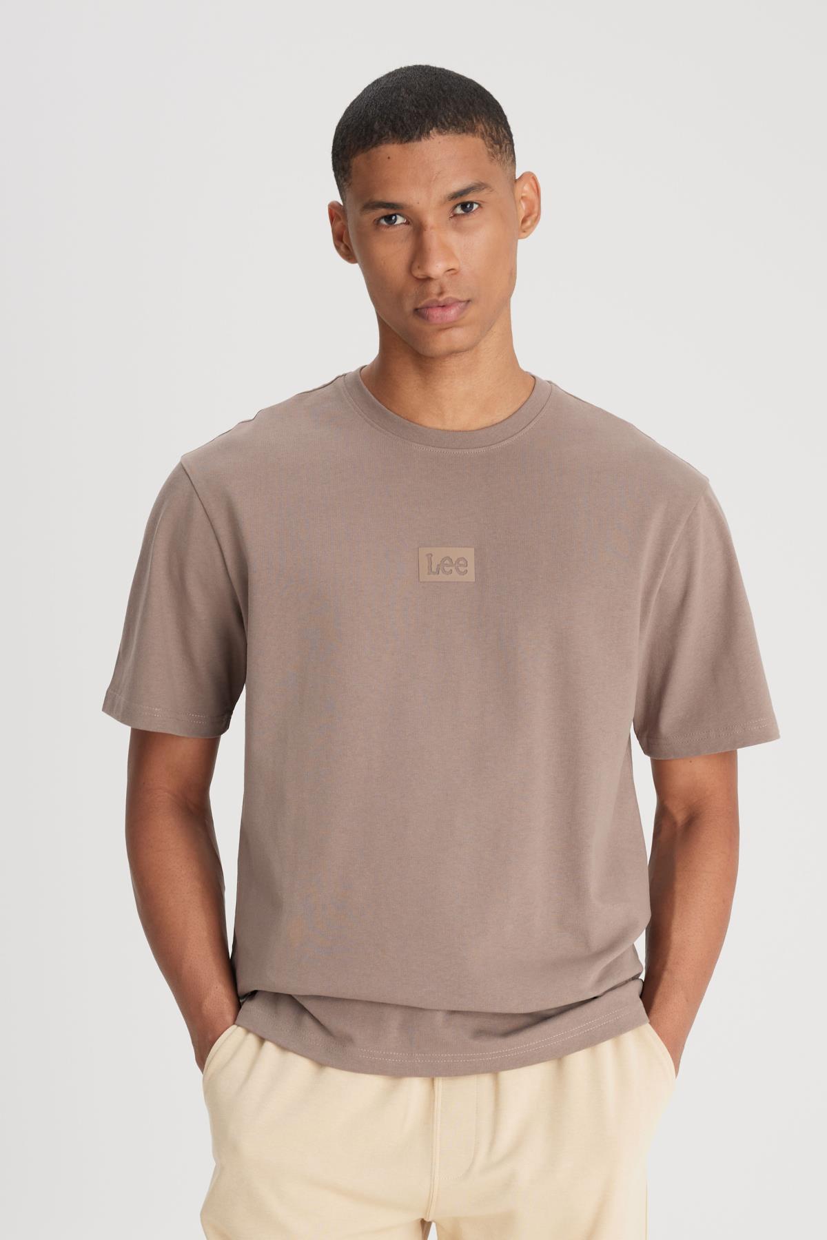Lee Bisiklet Yaka Erkek T-Shirt