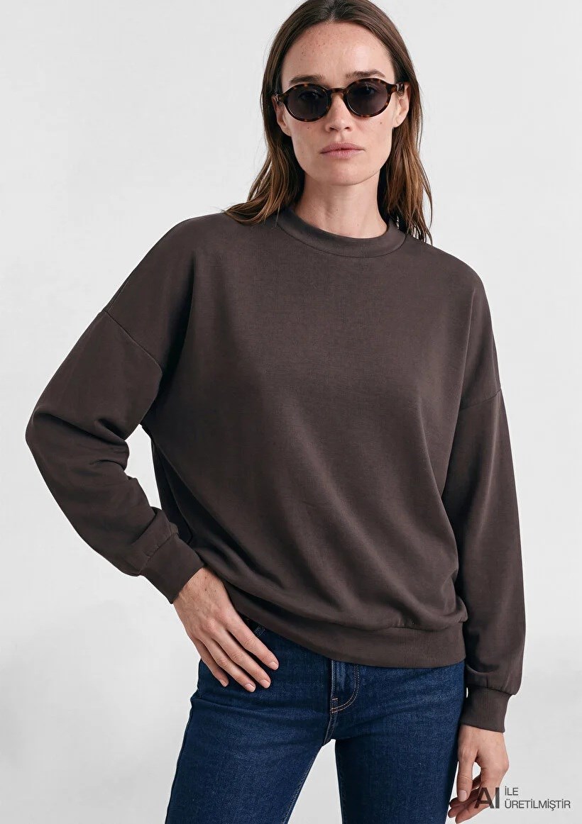 Mavi Oversize   Kadın Sweatshirt 168837-89103