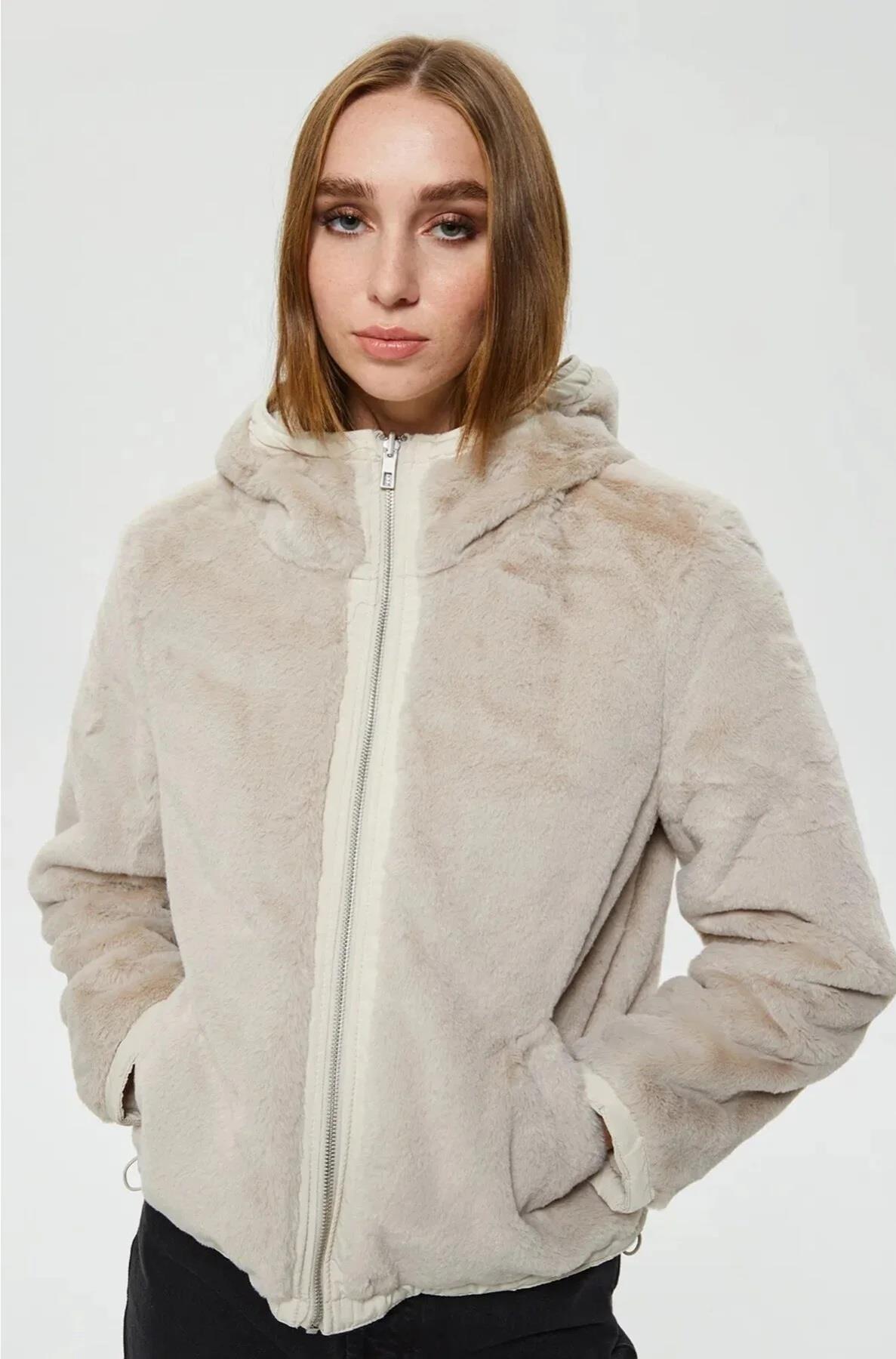 Only Onlydahlıa Rev. Fur Kadın Mont 15208777