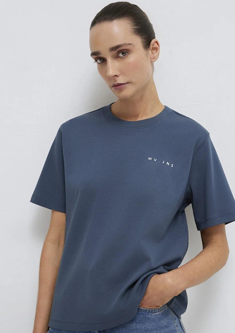 Mavi Mv Baskılı Kadın T-shirt 1613148-70500