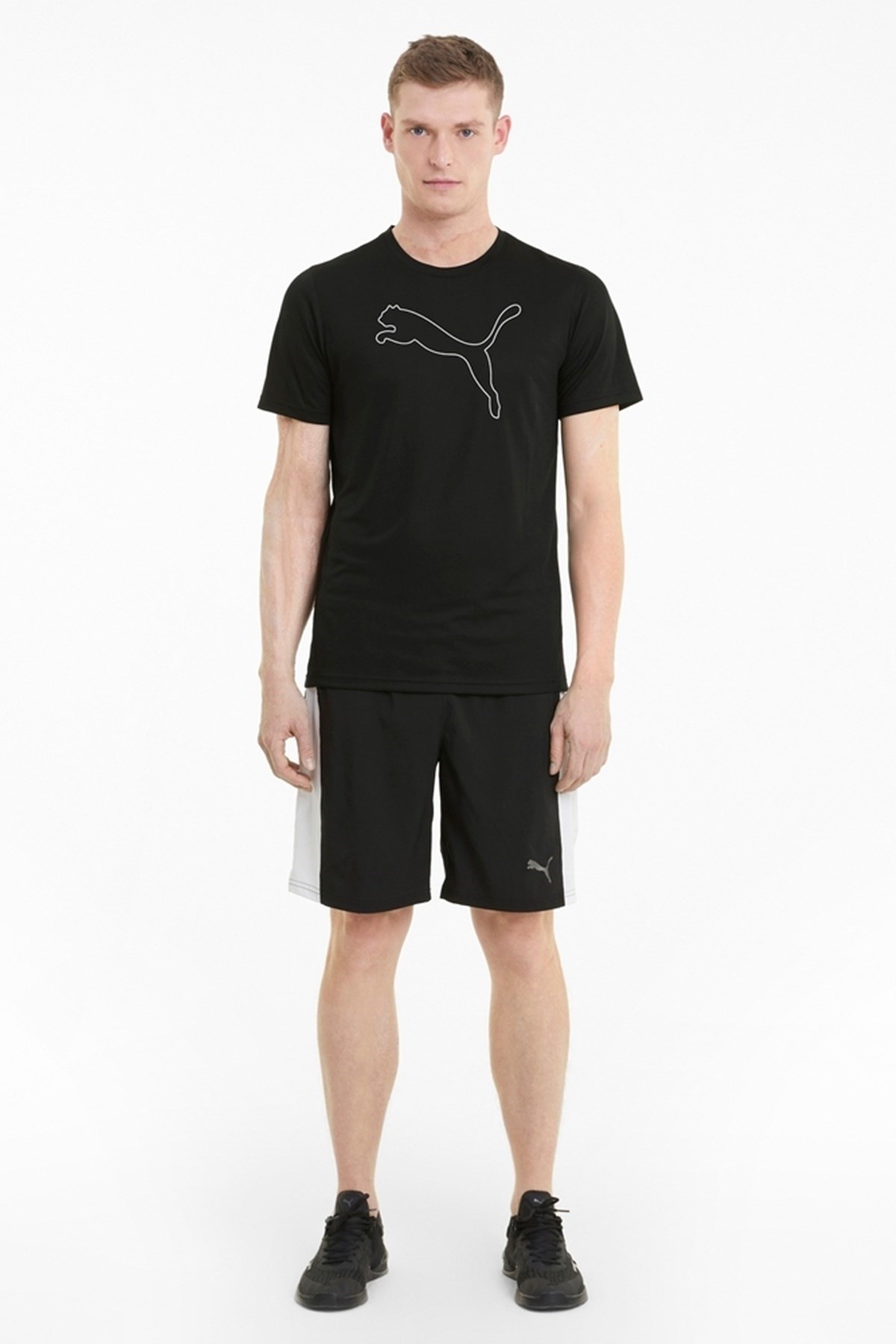 Puma Performance Cat Tee M Puma Black Erkek T-Shirt 52031501