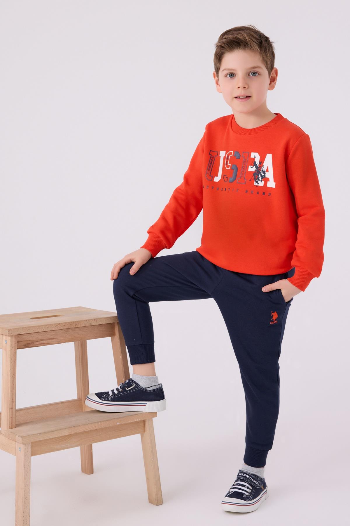 U.S. Polo Assn Kids Erkek Çocuk Eşofman Takımı