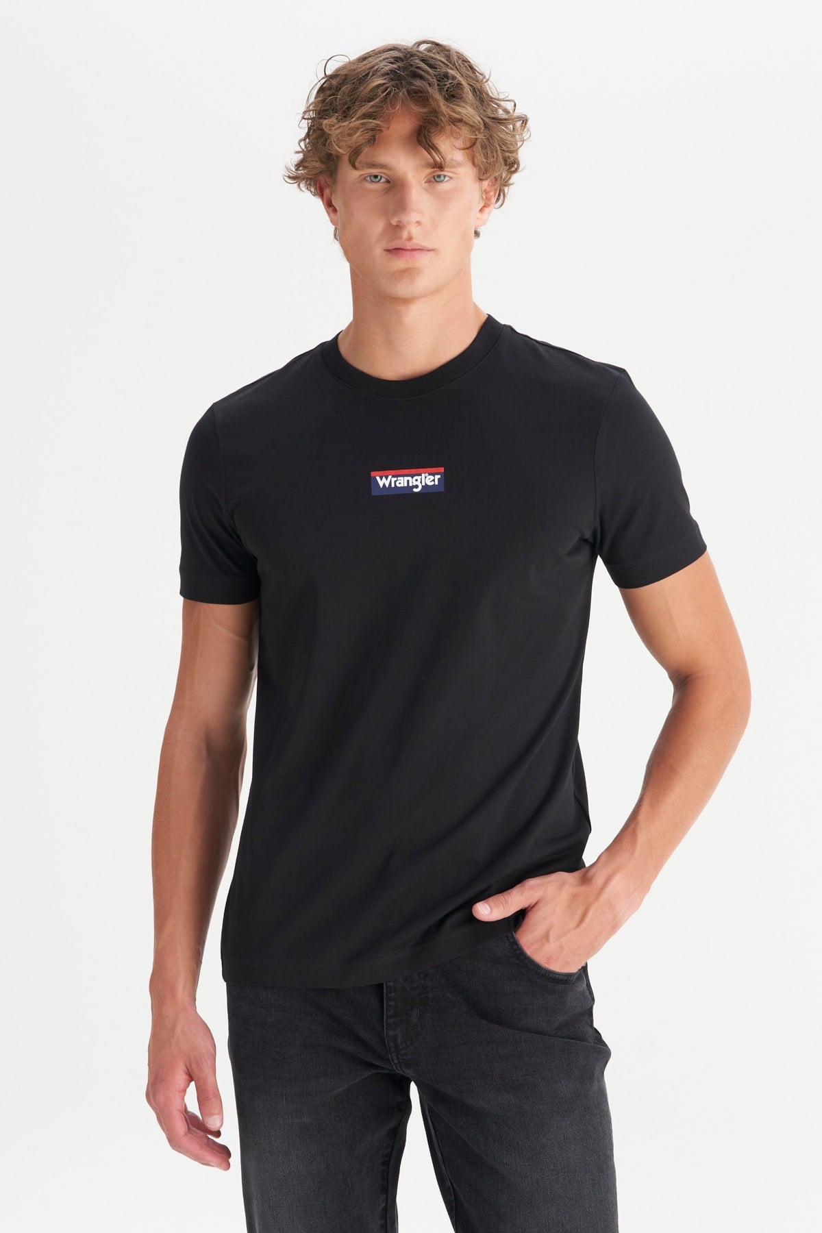 Wrangler Regular Fit Small Logo T-shirt W2510527001
