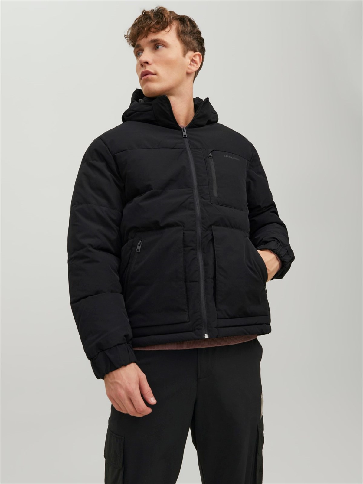 Jack&Jones Jcootto Puffer Sn Erkek Mont 12214648