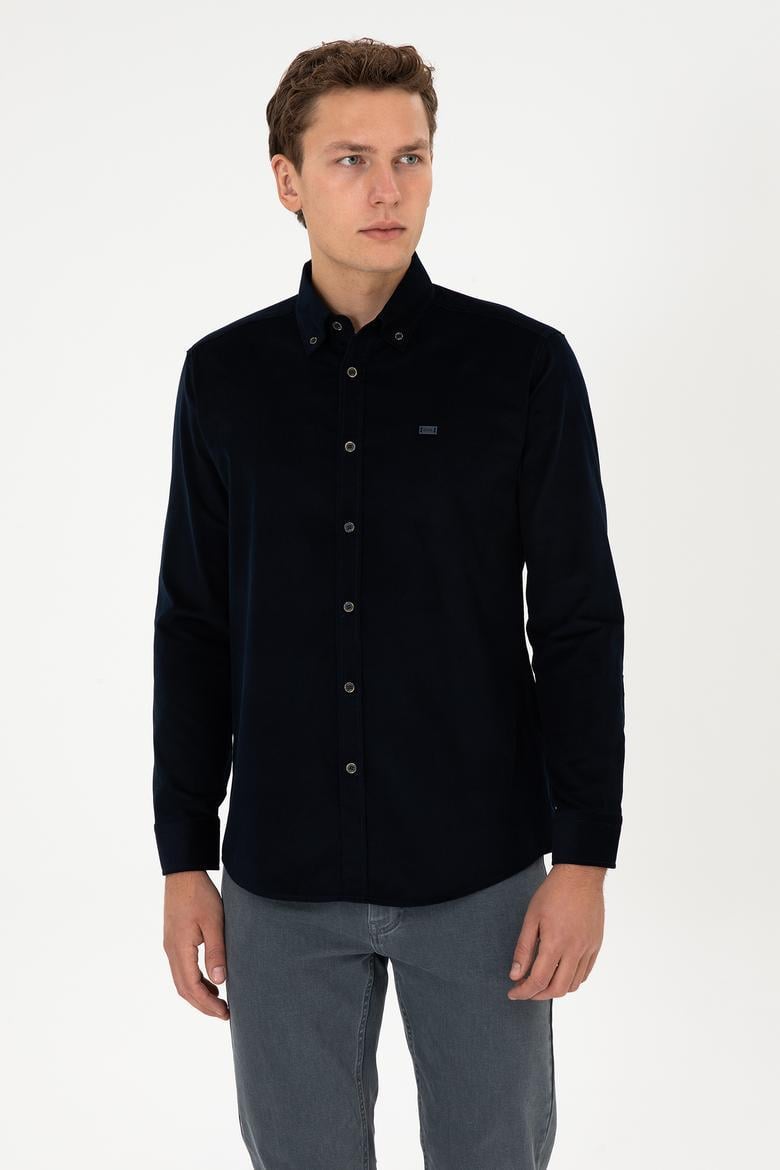 U.S Polo Assn. Erkek Dokuma Gömlek