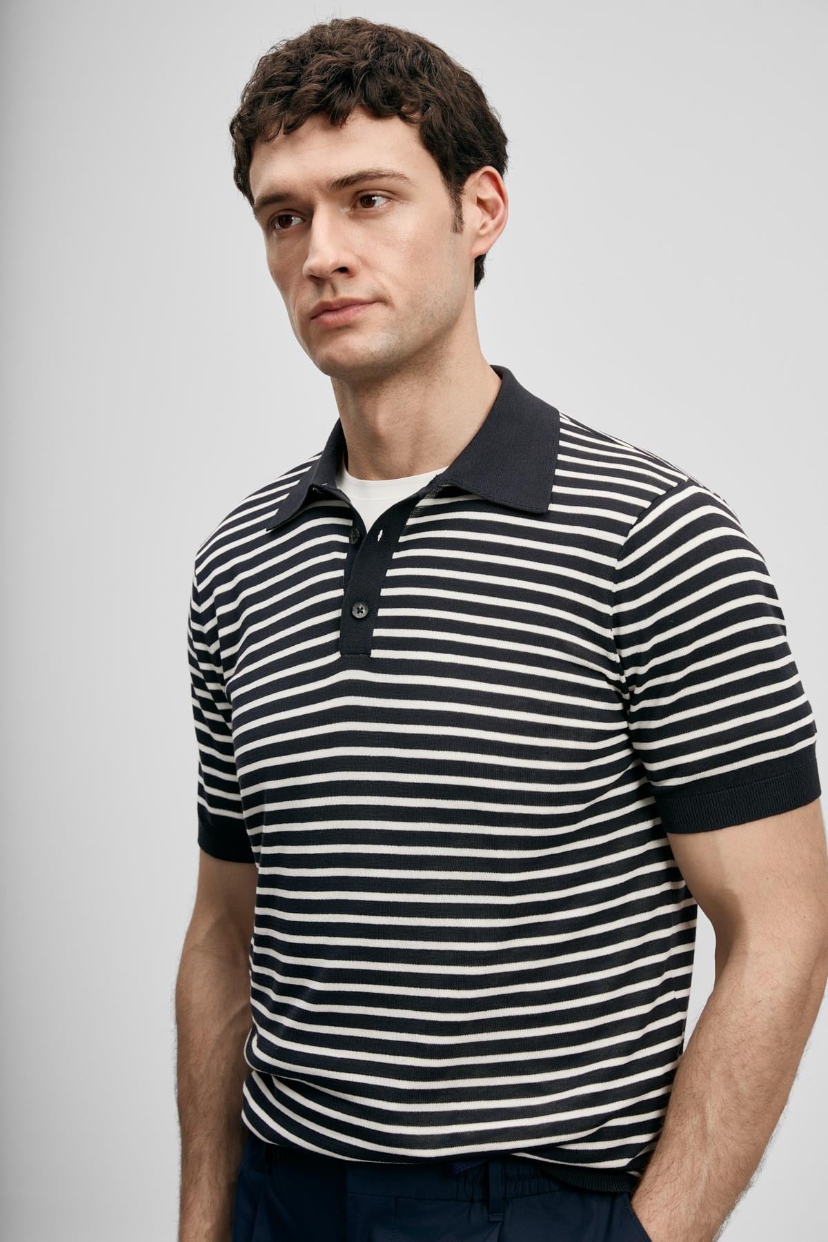 Lufian Marco Erkek Triko T-Shirt 111090152