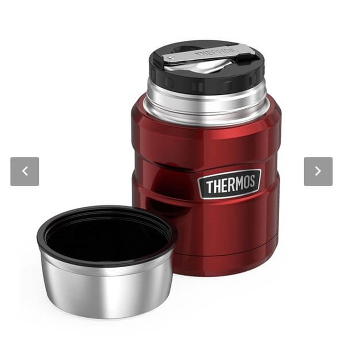 Thermos SK3000 Çelik Yemek Termosu 470ml.  Kırmızı 184807-AK