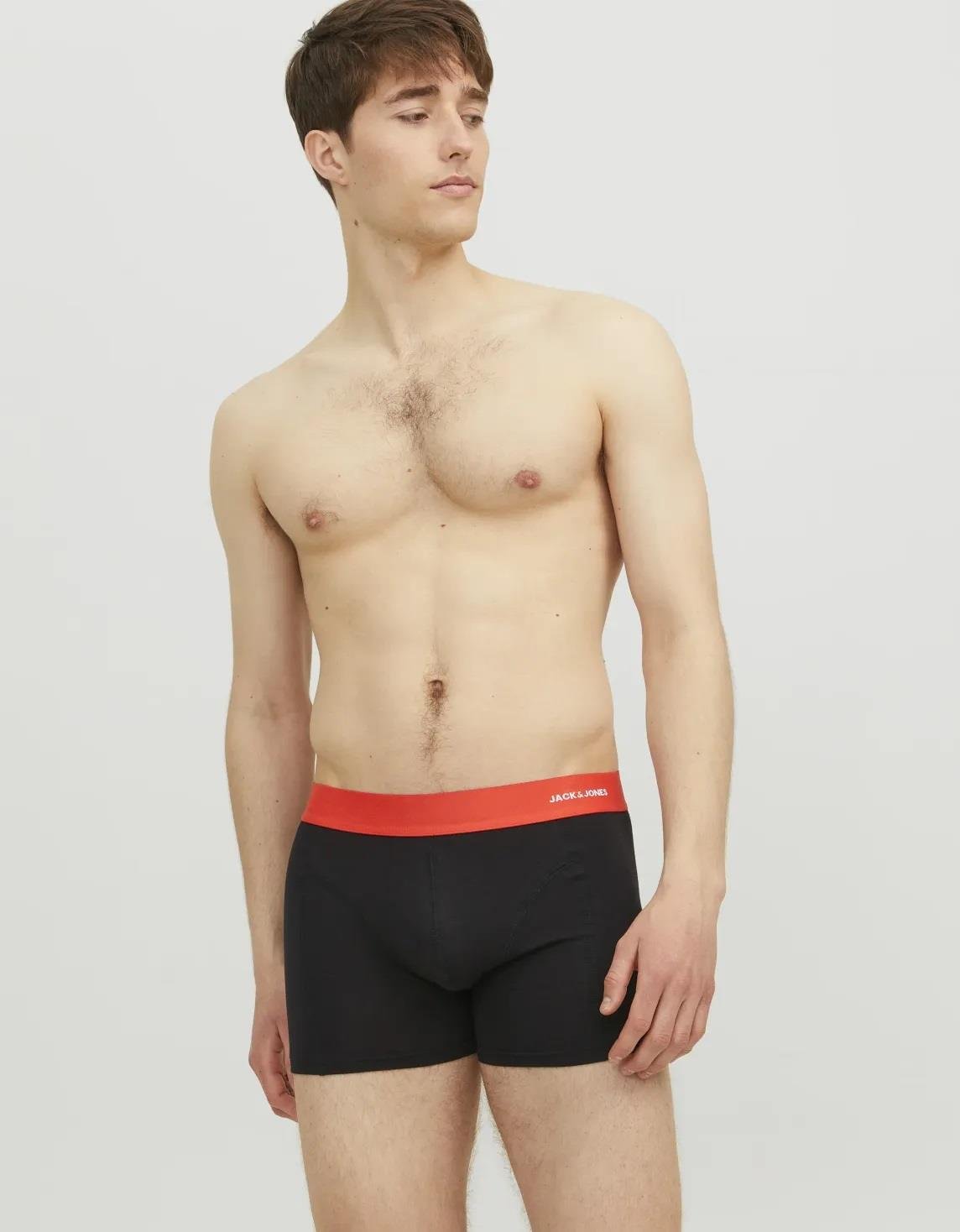 Jack&Jones  Jaclucas Bamboo Trunks 3 Pack Noos Erkek Boxer 12240403