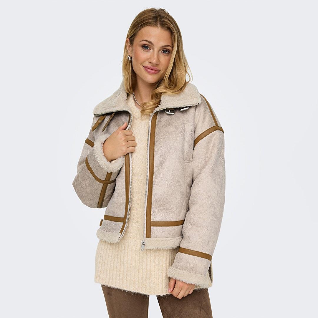 Only Onlylva Bonded Hıgh Neck Kadın Mont