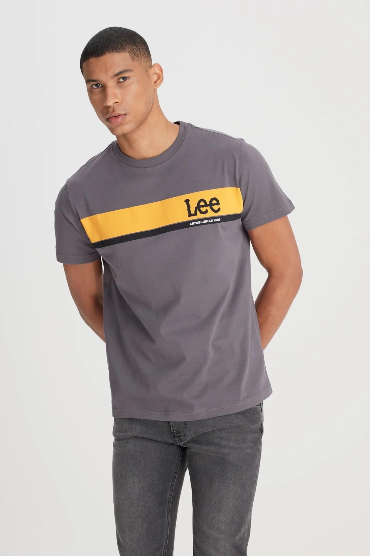Lee Logo Erkek T-Shirt
