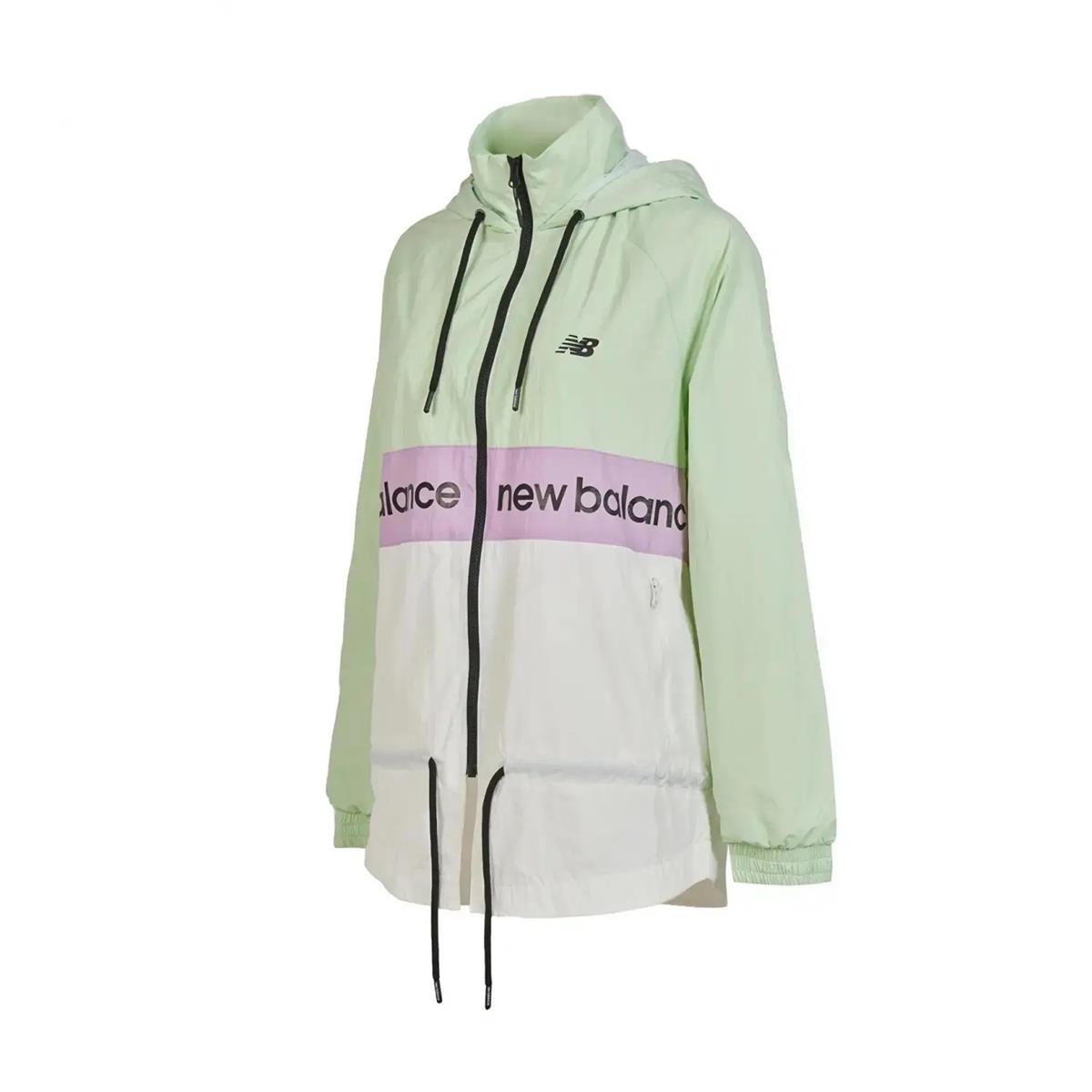 New Balance  Zip Coat Kadın Fermuarlı Kapüşonlu Yagmurluk WNS1325-LLS