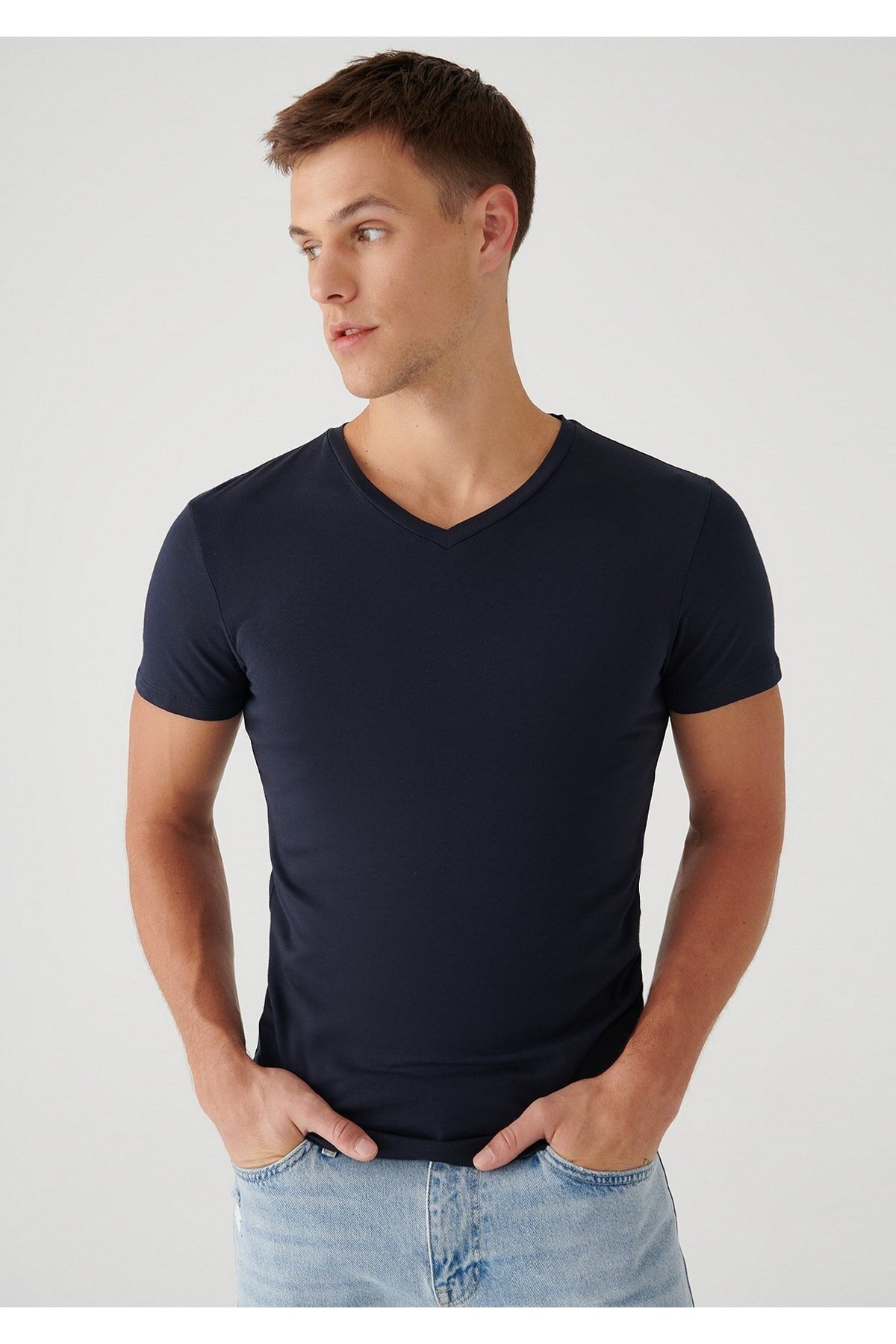 Mavi Erkek T-shirt 061748-17588