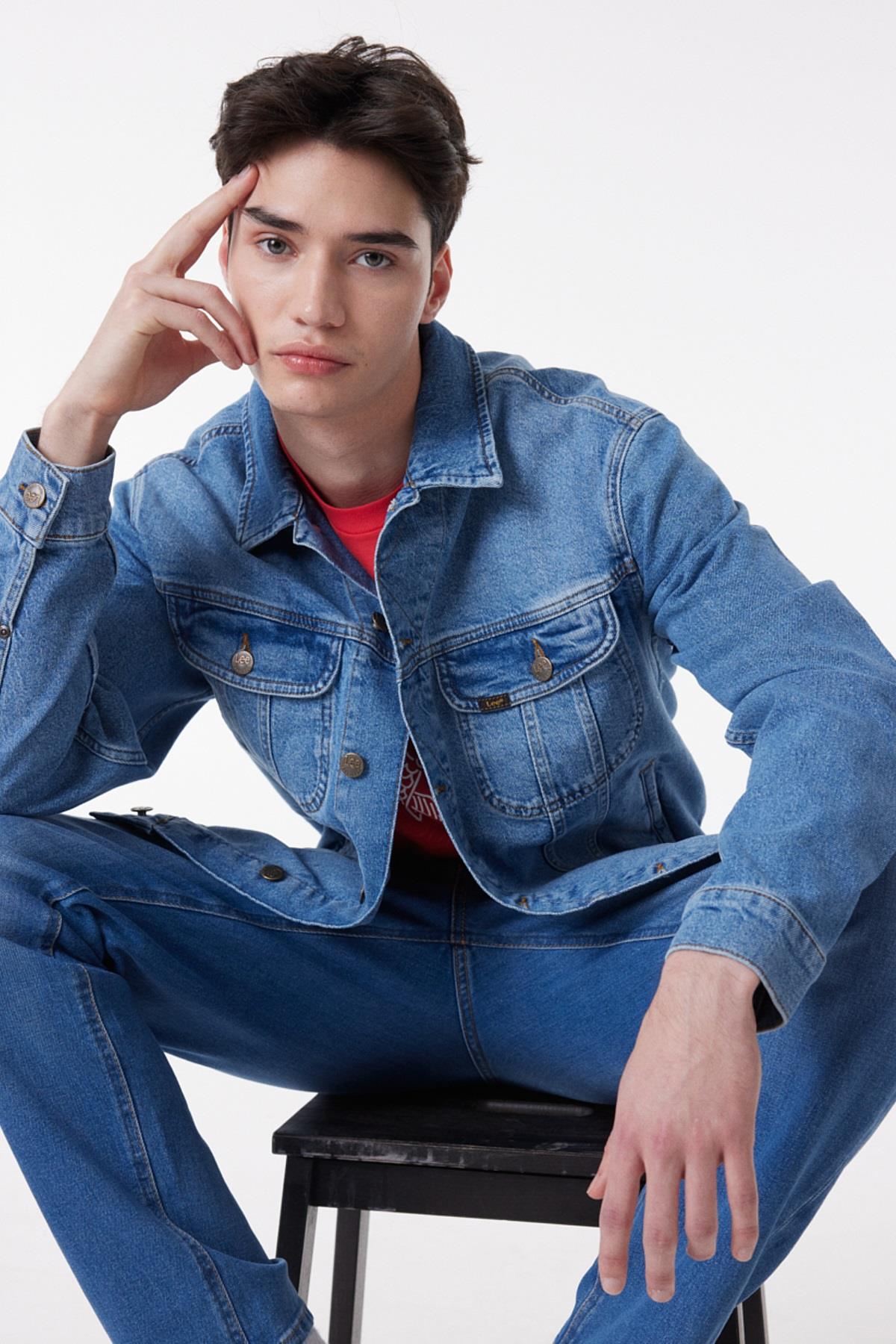 Lee Denim Erkek Mont L89ZLJPI