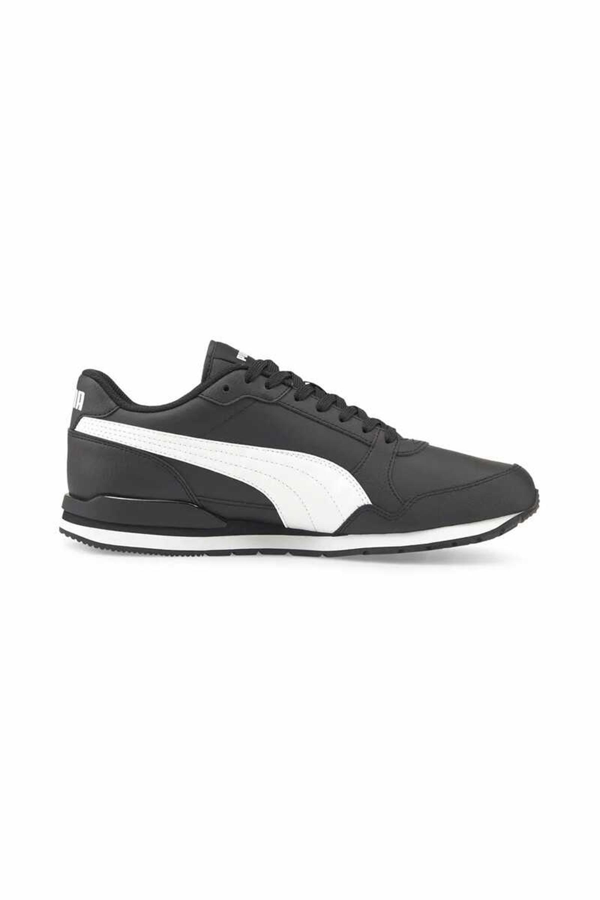 Puma St Runner V3 L Puma Black-Puma White Erkek Günlük Ayakkabı 38485506