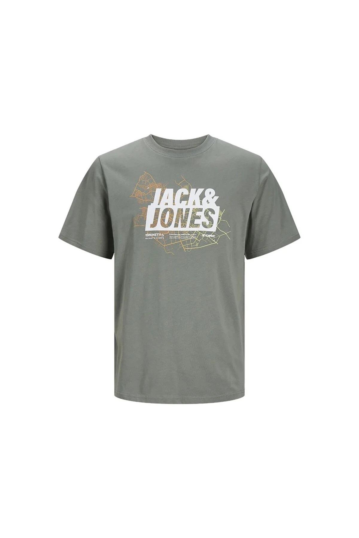 Jack&Jones Core Jcomap Logo Tee Ss Crew Neck Sn Erkek T-Shirt