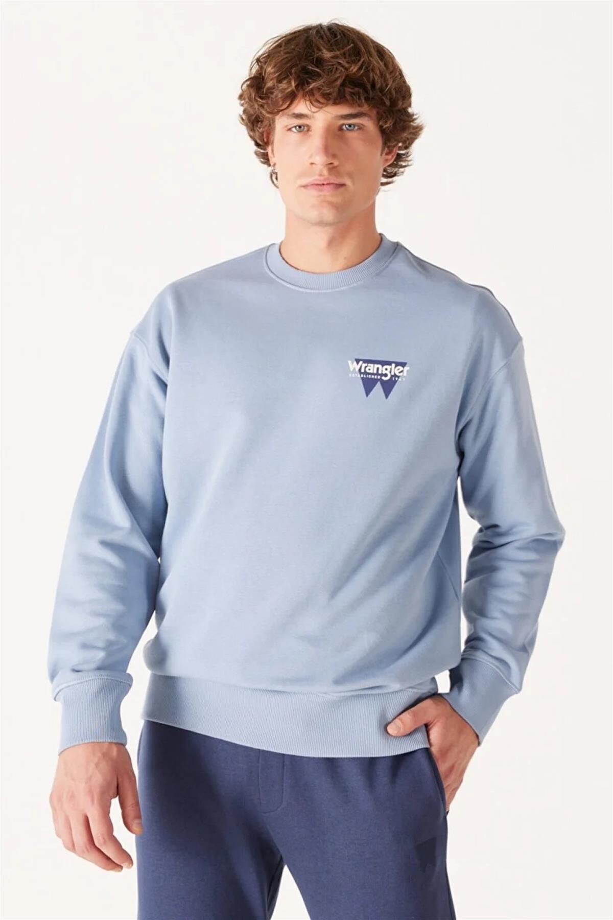 Wrangler Oversize Erkek Sweatshirt W232243404