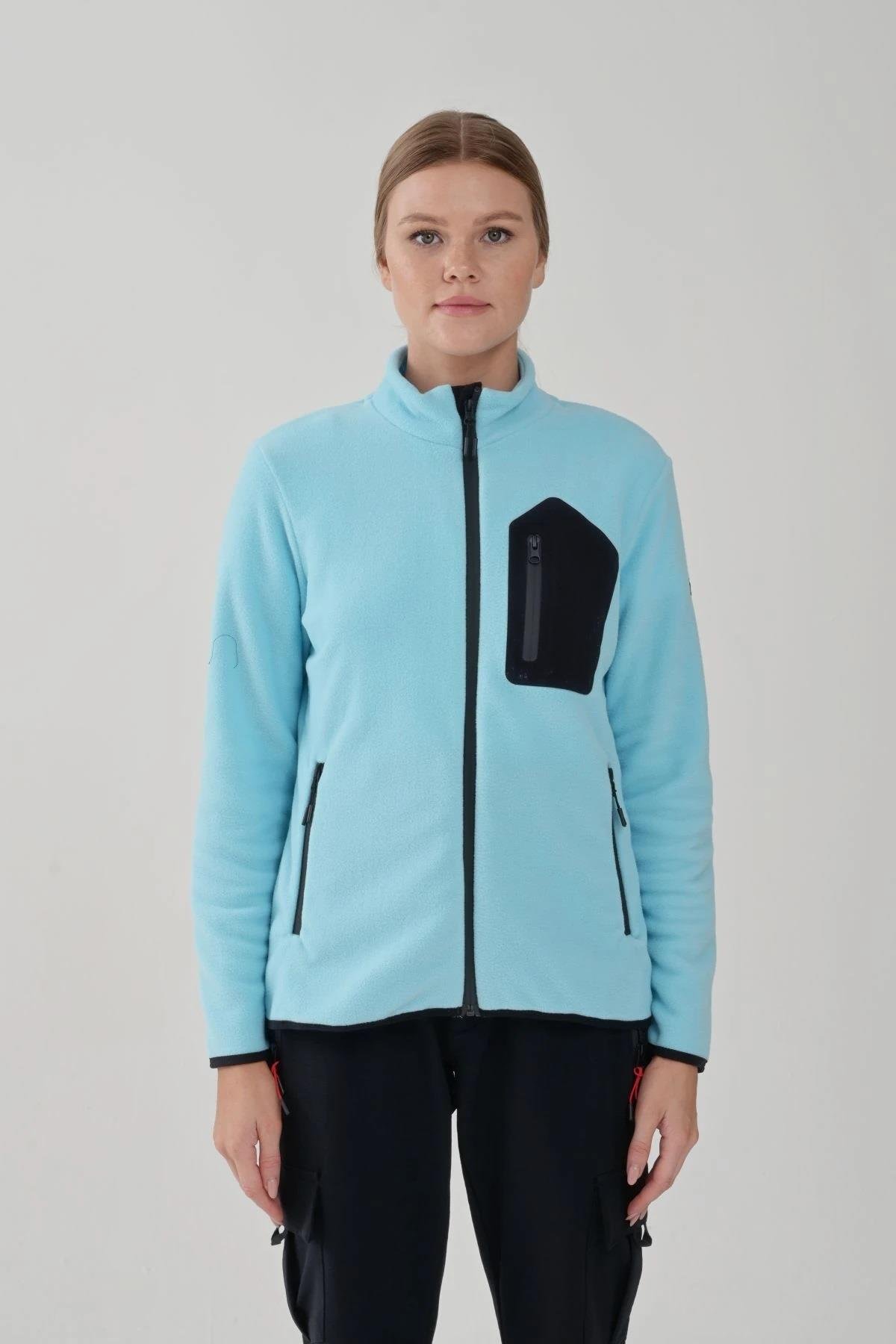 Exuma Kadın Tam Fermuarlı Polar 2322003