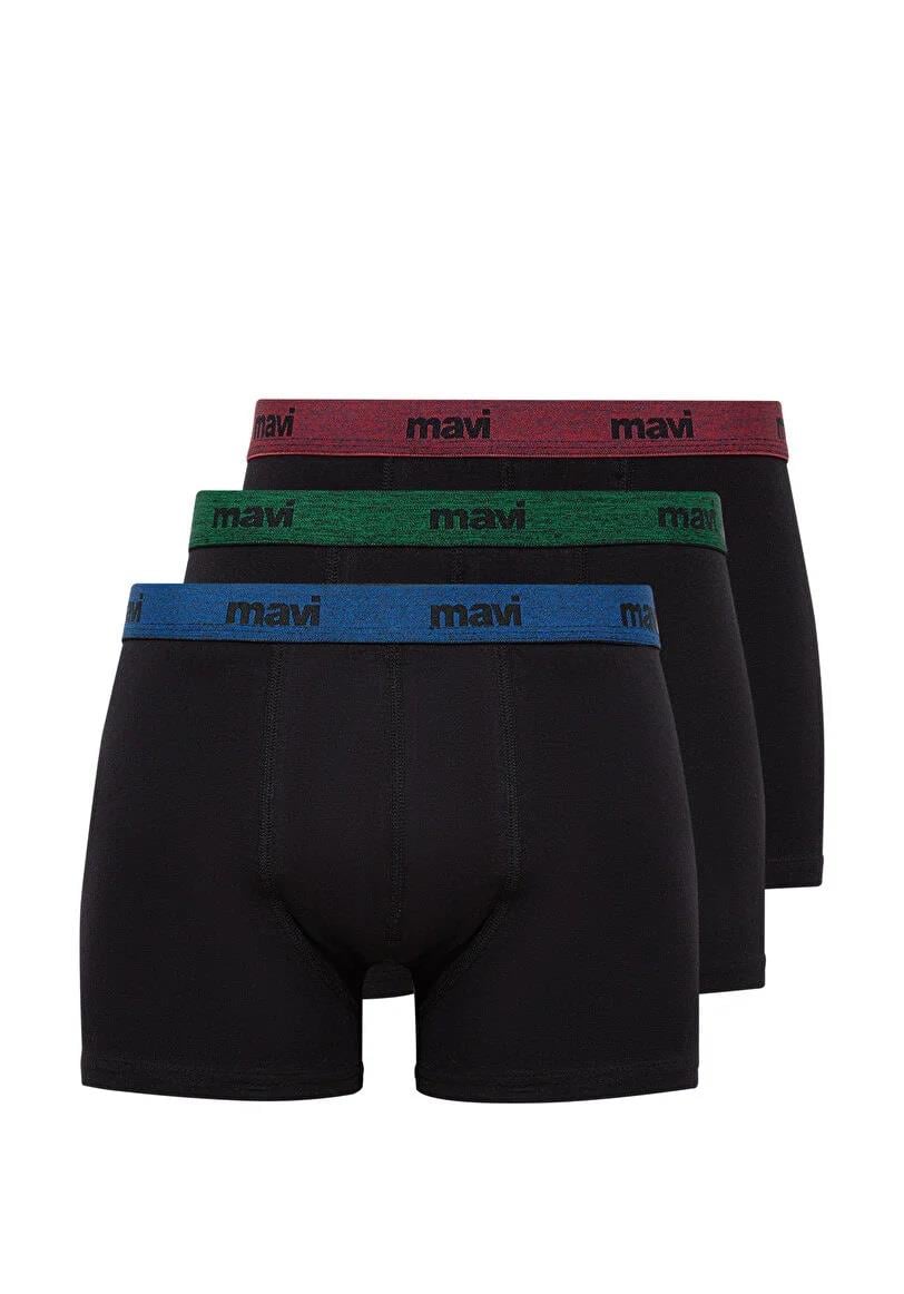 Mavi Erkek Üçlü Boxer 0911408-85585