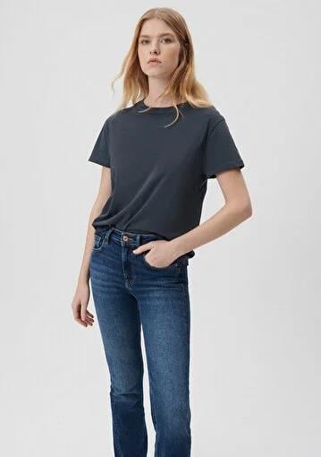 Mavi Kadın Yuvarlak Yaka T-shirt 1600955-70726