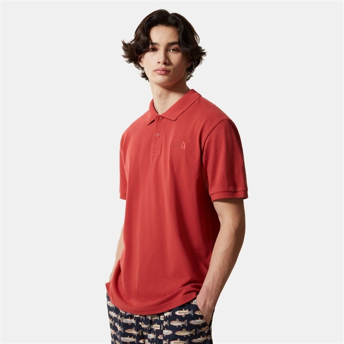 The Nort Face M Polo Pıquet  Erkek T-Shirt NF00CG71UBR1