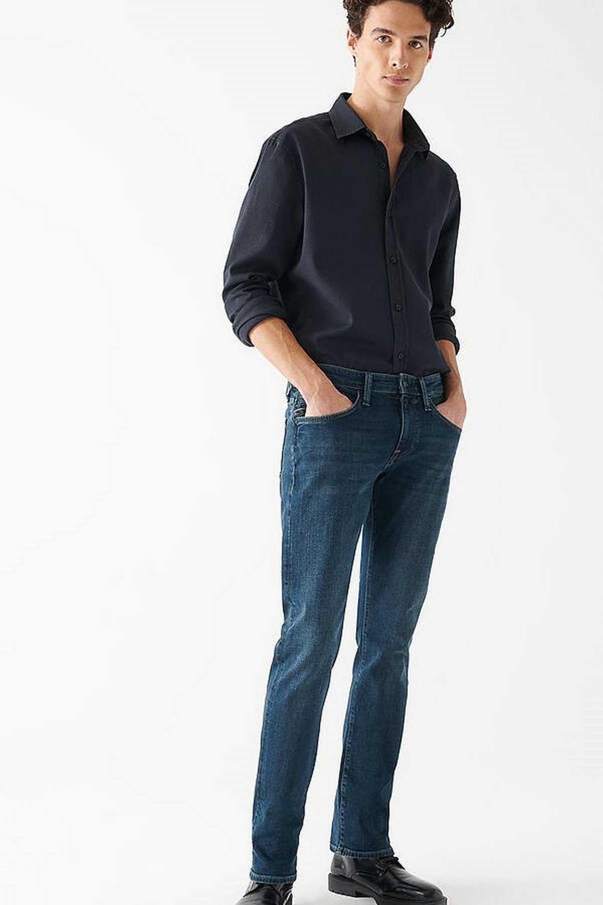 Mavi Marcus Shaded Deep Mavi Black Erkek Pantolon 0035134468