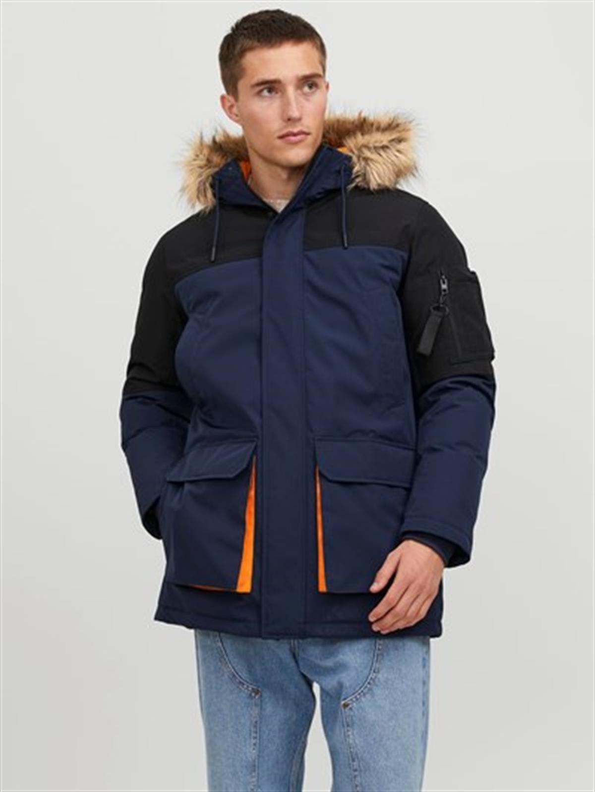 Jack&Jones Orıgınals Jorsaker Parka  Erkek Mont 12238906