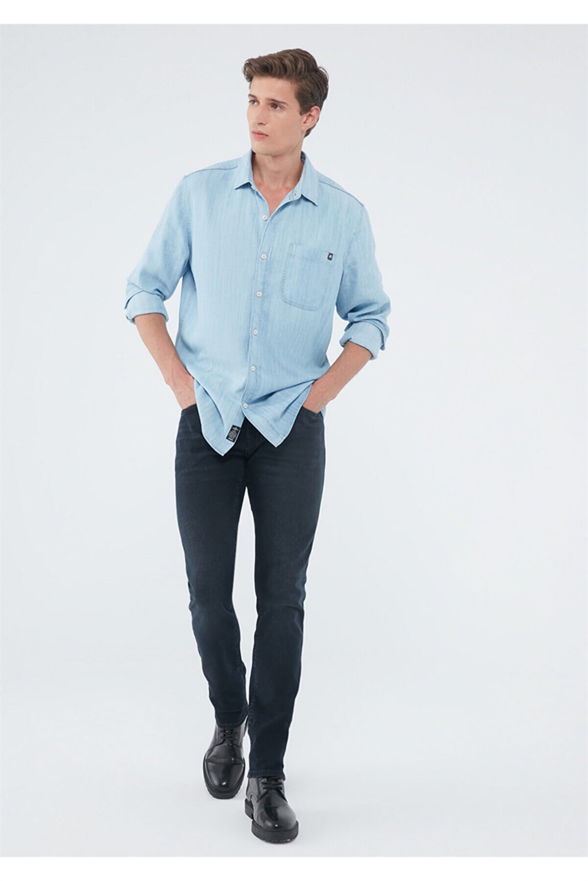 Mavi Marcus Dark Blue Mavi Black Erkek Pantolon