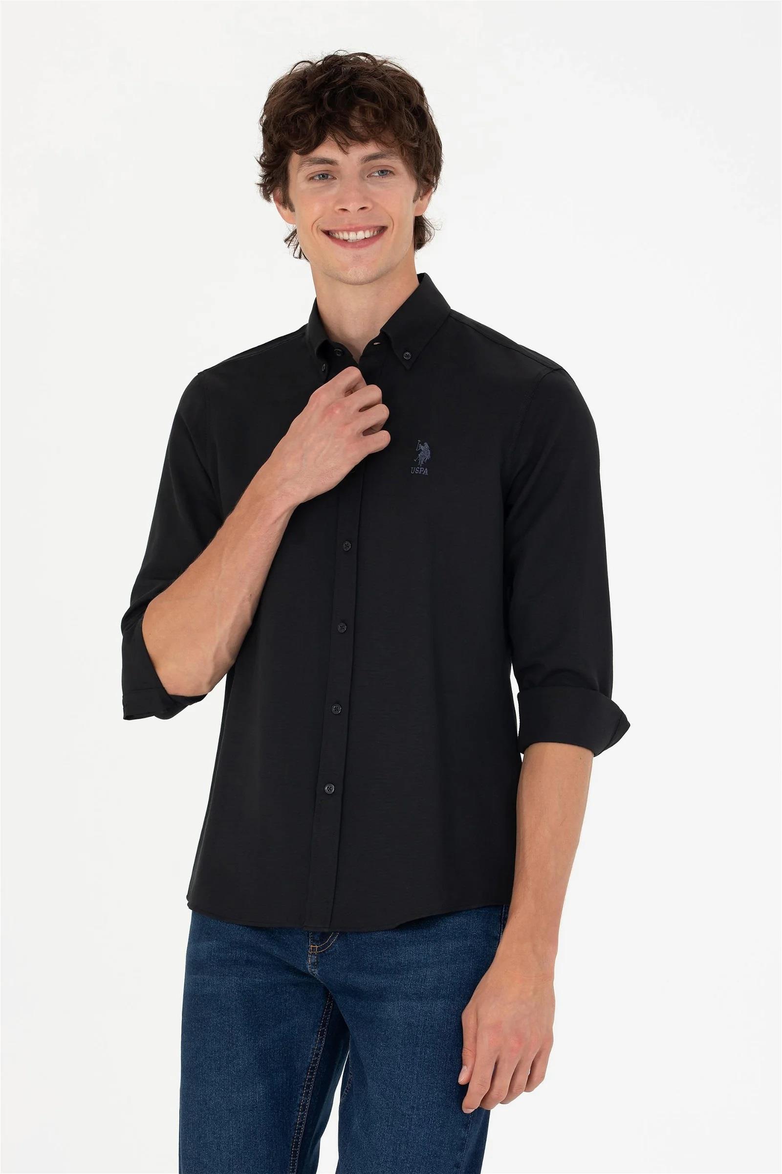 U.S. Polo Assn. Erkek Dokuma Gömlek