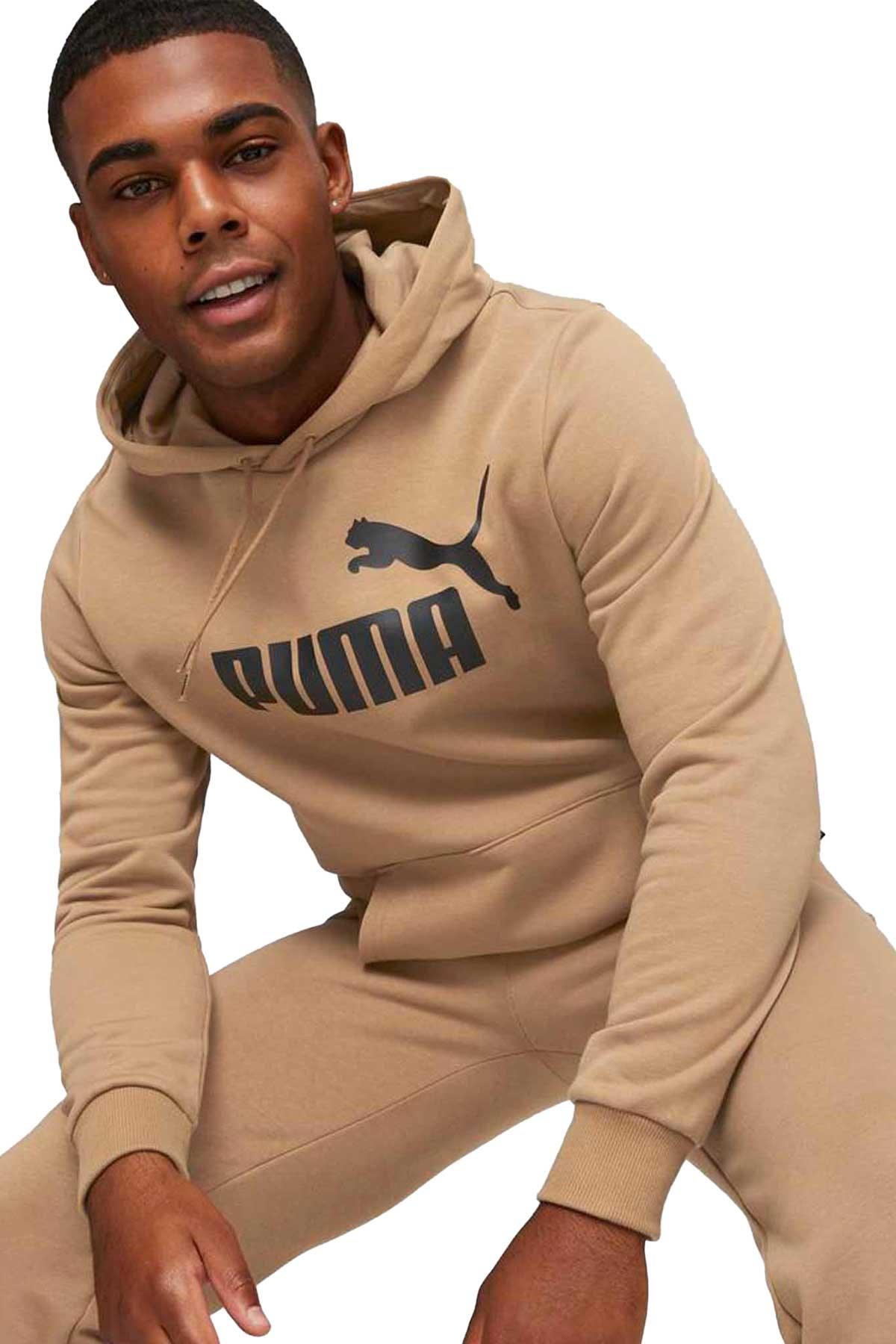 Puma Ess Big Logo Hoodie Fl (S) Erkek Sweatshirt 58668786