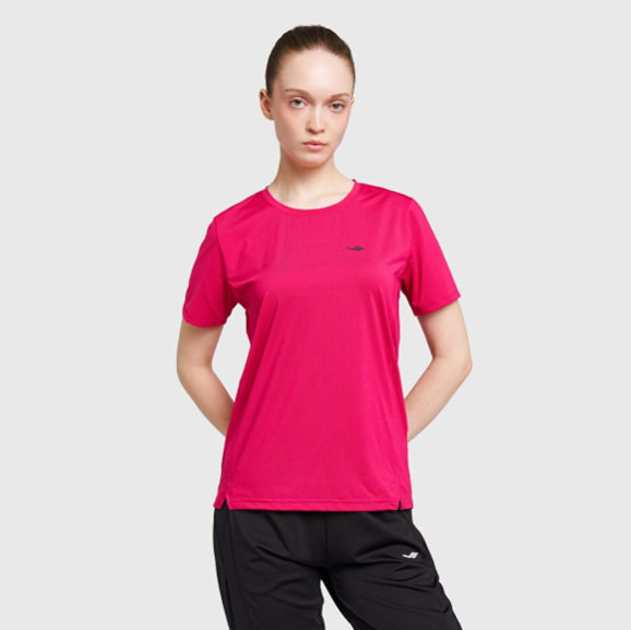 Lescon 26B-2003 Koşu Kısa Kol Kadın T-Shirt 26BTBK002003