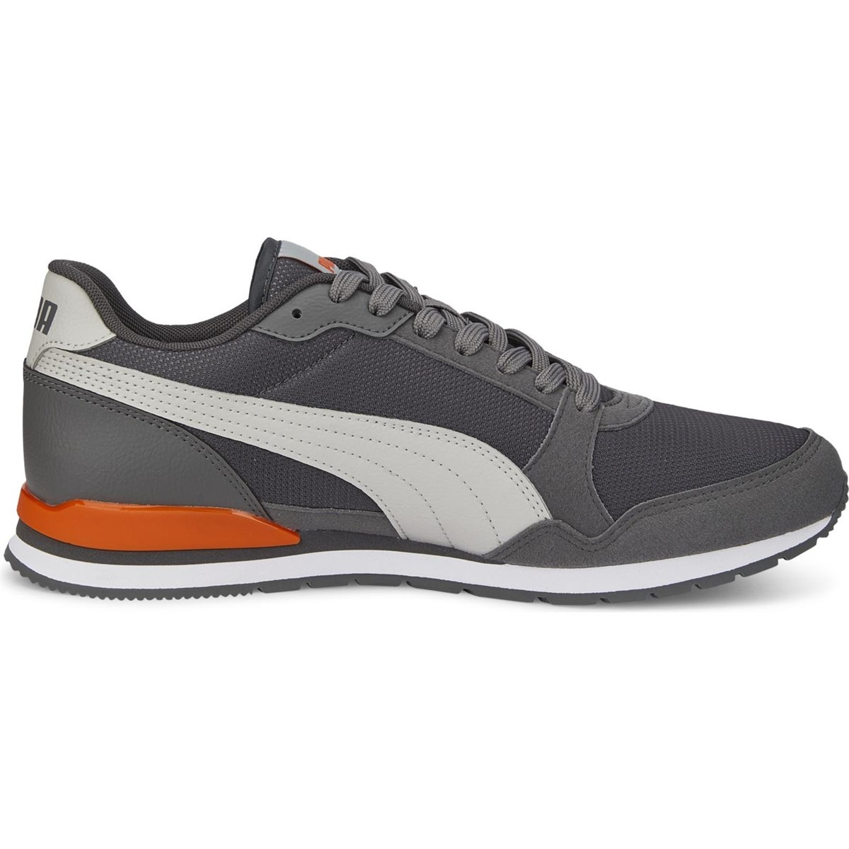 Puma St Runner V3 Mesh Castlerock-Gray Violet Erkek Günlük Ayakkabı 38464009