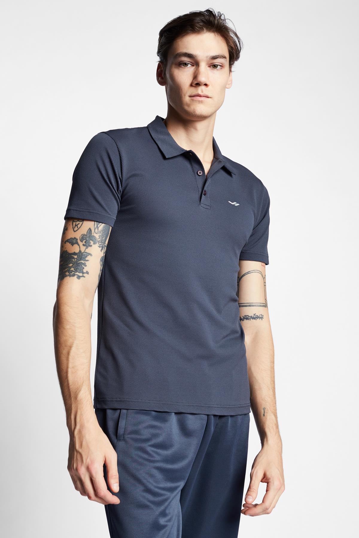 Lescon 23S-1275-23B Kısa Kol Polo Yaka Tshirt Erkek 23BTEB001275