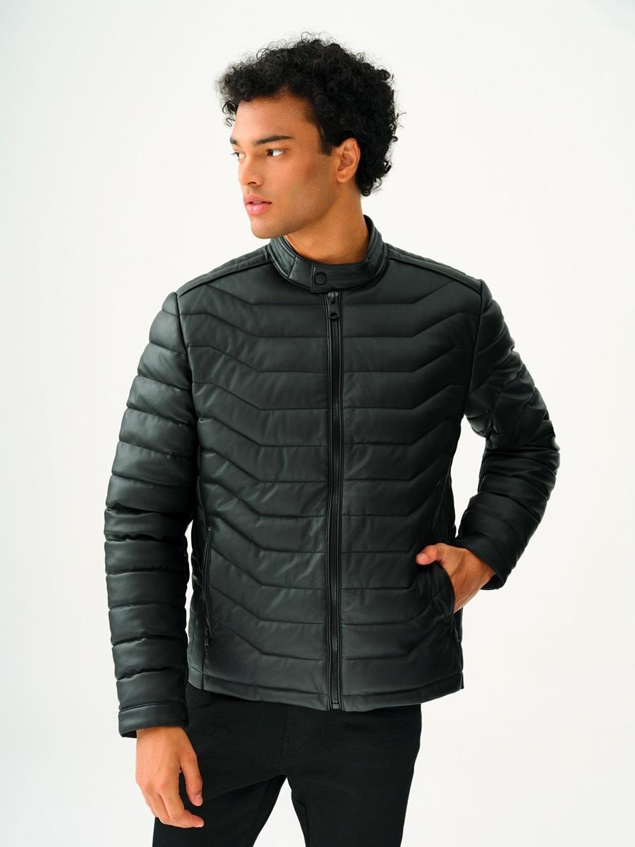 Loft Erkek Black Deri Mont LF2033756