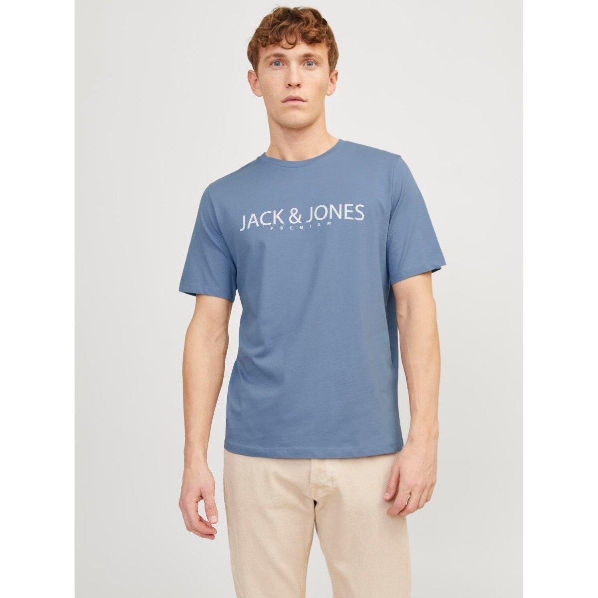 Jack&Jones Premıum Jprblajack Ss Tee Crew Neck Fst Ln Erkek T-Shirt
