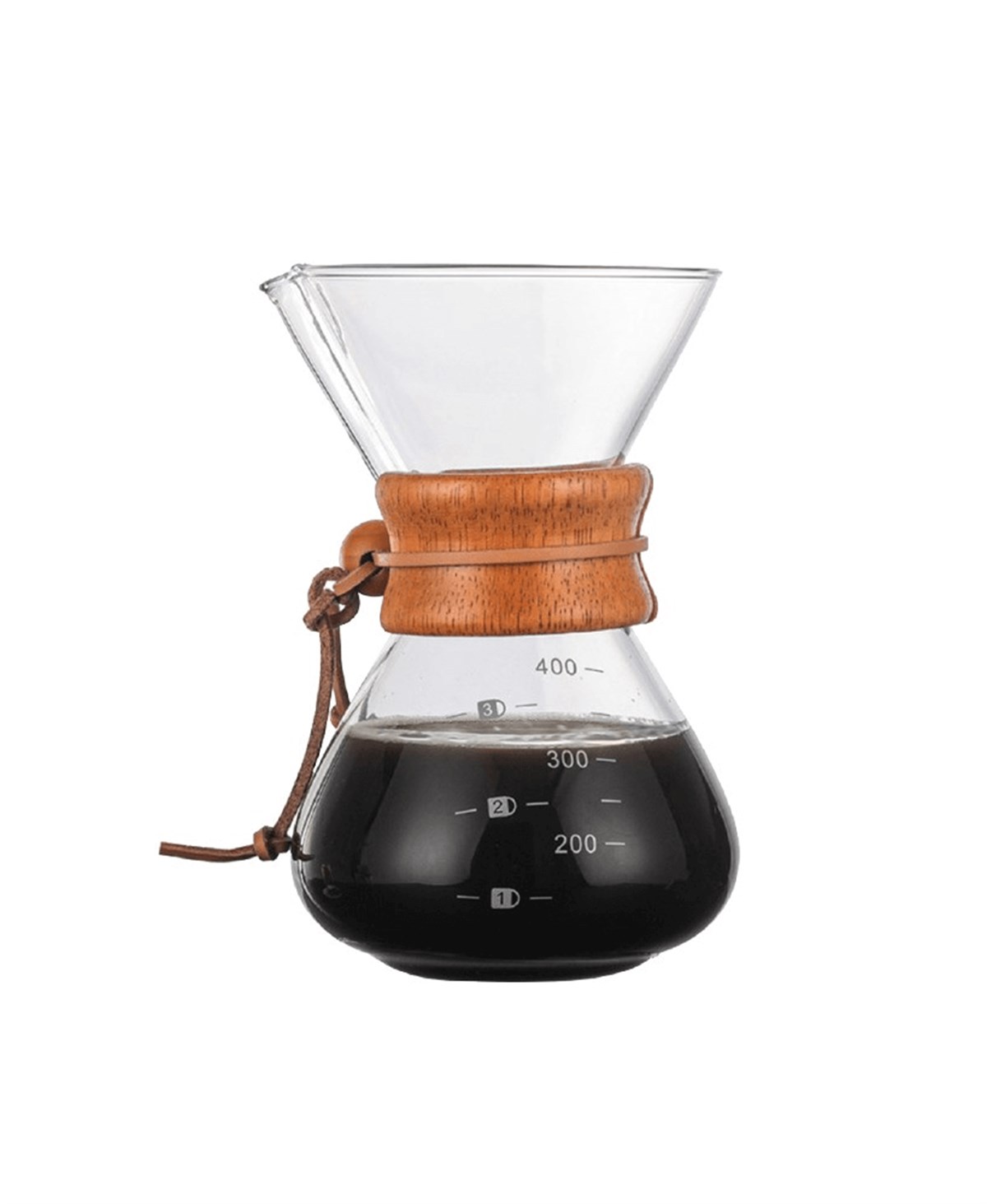 Nurgaz Filtre Kahve Cam Set 400 ML/ FKCS